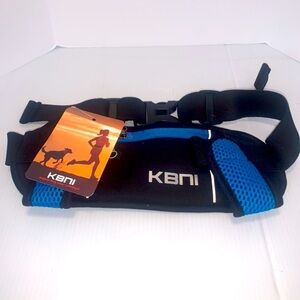 KBNI Running Belt Sport Waist Fanny Pack Camping Running Hiking Zip NWT